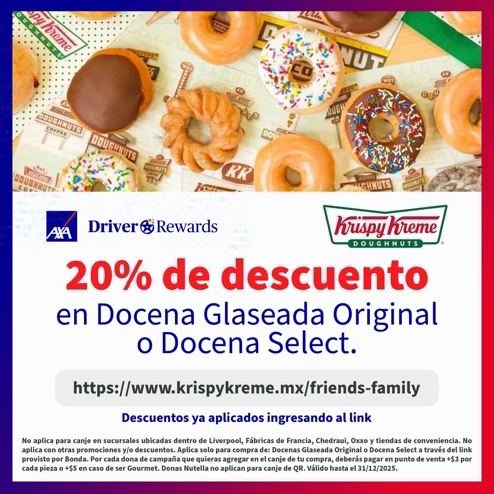 AXA DESCUENTOS - WHAT Krispy Kreme