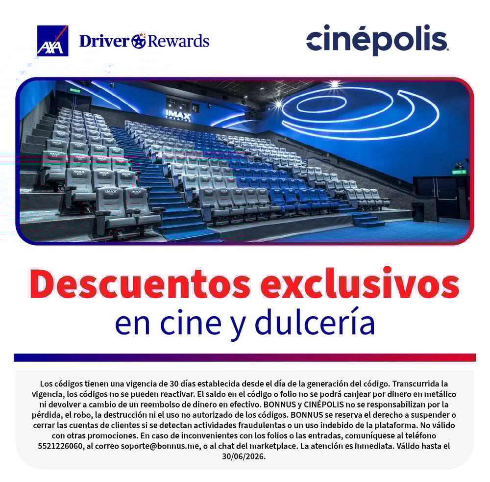 Cupon CINEPOLIS2